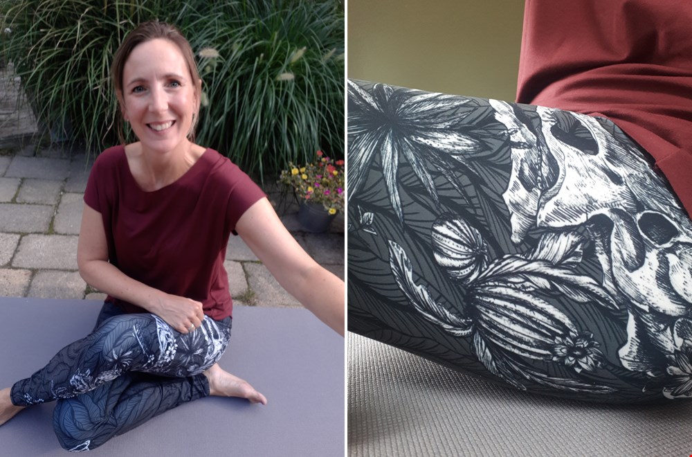 Leuk hè, zo'n bedrukte legging! Leuk hè, zo'n bedrukte legging!